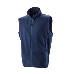 Result Core Adults Unisex Microfleece Gilet / Navy